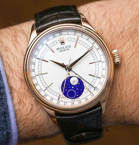 rolex cellini moonphase omm rolex on wrist|cellini moonphase rolex price.